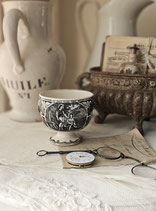 RAR: Wunderschöne antike Keramik Schale Frankreich