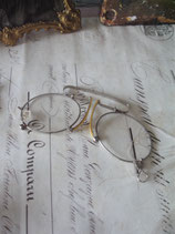 Dekorative antike Brille Nasenzwicker Frankreich