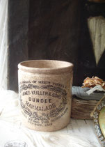 Shabby: Alter Marmeladentopf Dundee von 1862 England