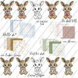 DigiStamp-Set Hasenpost