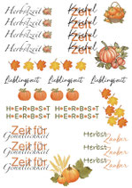 Herbstfarben Kerzensprüche