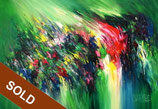 Abstraction Green M 1 / SOLD