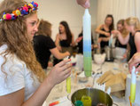 Workshop Kerzen Dip DYE