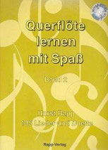 Querflöte lernen mit Spaß Band 2 mit CD Rapp