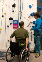 INKLUSIVES KLETTERN - INKLUSIVES KLETTERN ALS TEAM - PARACLIMBING BASIC
