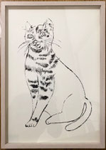 Eさま お取り置き分 ANDY WARHOL “ 猫のサム / SAM ”