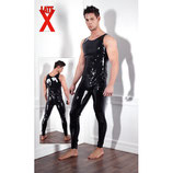 Herren-Jumpsuit aus Latex