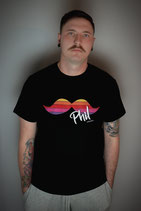 T-Shirt Phil Movember (Schwarz)