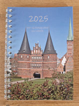 Taschenkalender A6 - mit schönen Fotografien von Lübeck