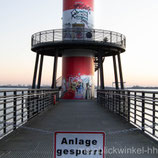 Leuchtturm Graffiti II