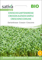 Gartenkresse - EINFACHE GARTENKRESSE