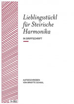 Lieblingsstückl für Steirische Harmonika in Griffschrift (H-002)