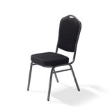 Stack chair zwart