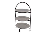 Etagere 3 laags 21 cm (incl. 3 borden)