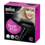Braun Satin Hair 3 Style & Go Haartrockner HD350