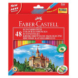 Faber-Castell 120148 Eco Buntstift 48er Kartonetui