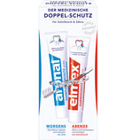 Elmex Zahnpasta Mundhygiene-Set elmex+aronal 75ml+75ml