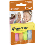 Ohropax color Schaumstoff Stöpsel 8 Stück