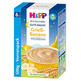 4062300256170 HiPP Bio-Milchbrei Gute Nacht Grieß Banane 500g