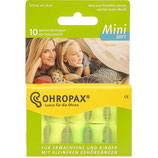 Ohropax mini soft Schaumstoff Stöpsel 10 Stück