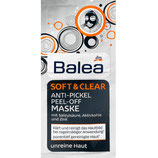 Balea Maske Soft + Clear Anti-Pickel Peel off Maske 2x8ml