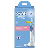 Oral-B Vitality Sensitive Clean Elektrische Zahnbürste mit Timer