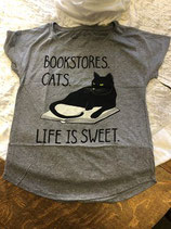 Bookstore Cats Dolman - women's