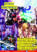 STICK ARCADES PARA CONECTAR A CONSOLAS O PC