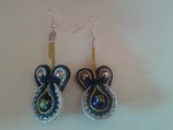 Pendientes Colección Cristal de Murano y Swarovski Artesanal