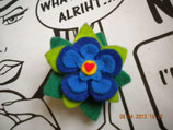 Lote Broches de Flores Artesanales