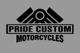 Pride Custom Bike Aufkleber Farbe: Schwarzer Druck Druck: Kontur Plot Aufkleber Größe 10 x 5 x 3,5