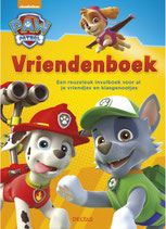 Vriendenboek - Paw patrol (geel)