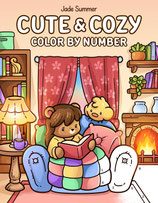 Jade Summer - Cute & Cozy Color by Number