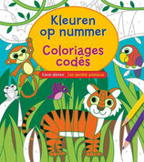 Kleuren op Nummer - Lieve Dieren