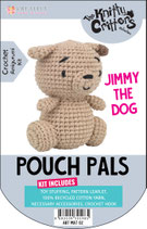 The Knitty Critters Pouch Pals - Jimmy the Dog