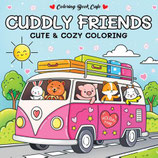 Coloring Book Cafe - Cuddly Friends - Nederlandse versie