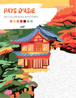 45 Coloriages Mystères - Pays d'Asie (Azië)