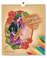 Lenka Filonenko - Wall Coloring Calender