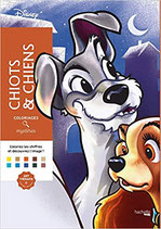Disney Chiots et Chiens - Kleuren op nummer