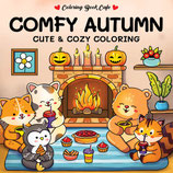Coloring Book Cafe - Comfy Autumn - Nederlandse versie
