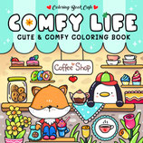 Coloring Book Cafe - Comfy Life