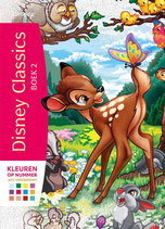 Disney Classics boek 2 - Kleuren op nummer - Nederlandse versie