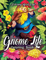 Coloring Book Cafe - Gnome Life