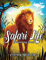 Coloring Book Cafe - Safari Life