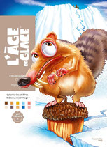 Coloriages Mystères L'Âge de Glace - Kleuren op nummer