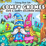 Coloring Book Cafe - Comfy Gnomes