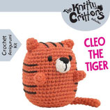 The Knitty Critters Pouch Pals - Cleo the Tiger