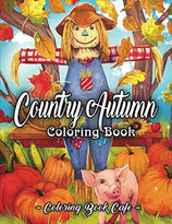 Coloring Book Cafe - Country Autumn