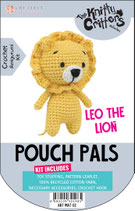 The Knitty Critters Pouch Pals - Leo the Lion