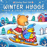 Coloring Book Cafe - Winter Hygge